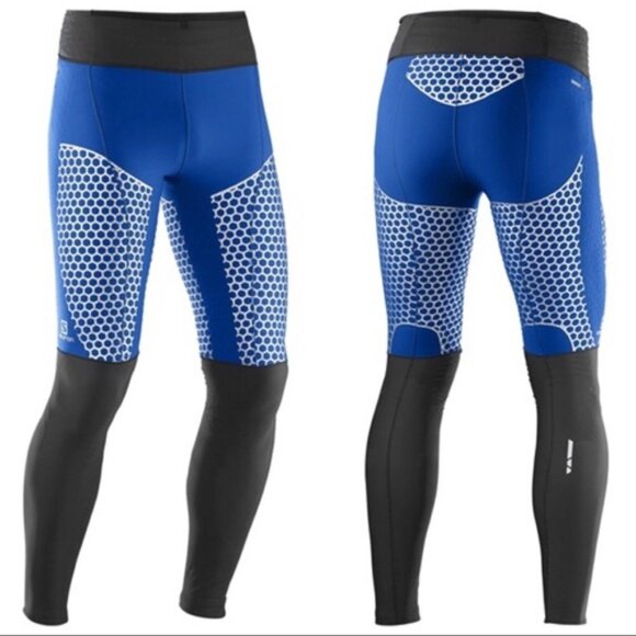 SALOMON Exo S Lab S-Lab Technical Nordic Tights Sz L ~ NWT! - Picture 8 of 8